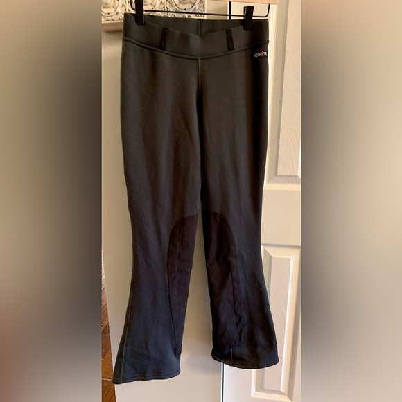 Kerrits Black Fleece-Lined Riding Pants - SZ S - Picture 1 of 10